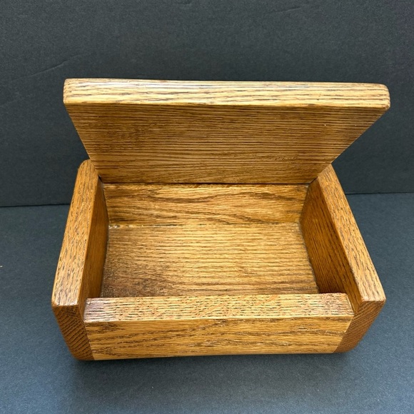 Handmade Vintage wooden box, little Storage Box - Picture 1 of 8